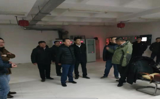 魯商集團安全管理部部長梁勇強一行 到魯商物業(yè)各項目檢查指導(dǎo)工作