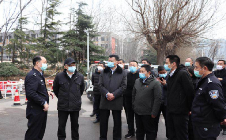 濟(jì)南市人大常委會副主任許強(qiáng)蒞臨常春藤項(xiàng)目督導(dǎo)疫情防控工作