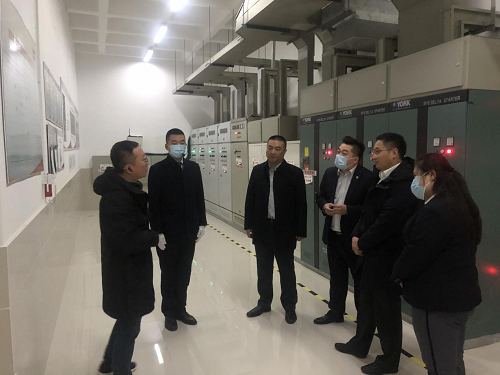 弘陽服務(wù)集團客人到訪魯商物業(yè)